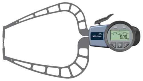 Comparateur à bras de palpage DIGI-TEST pour mesure extérieure