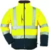 Veste Softshell hi-viz jaune/marine, manch amov. S classe 2