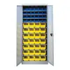 Armoire 10 tablettes avec portes équipée de bacs 1L et 3L