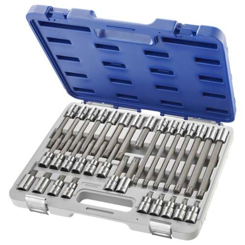 COFFRET DE DOUILLES TOURNEVIS 1/2’’ CRÉNEAUX