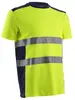 NEKKI T-shirt Manches courtes Jaune HV Marine taille L