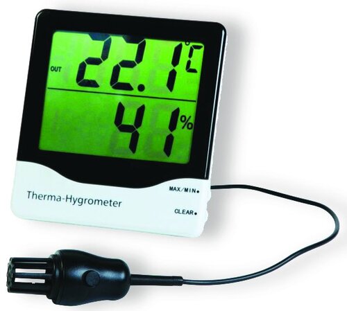 Thermo Hygromètre 8114S de poche de 0 à +50°C, sonde intégré+déporté