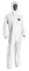 COVERPRO 5S10 Combinaison SMS 50g Type 5&amp;6 cagoule, blanc T4