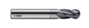 FRAISE MICROGRAIN DIN6528N 4Z HEMISPHERIQUE - 9412 - 03,00 mm