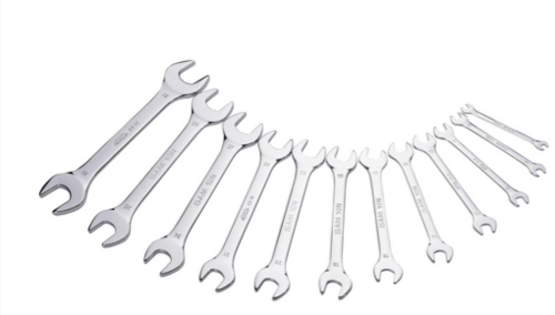 Jeu de 12 clés à fourche