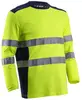 RIKKA T-shirt Manches longues Jaune HV Marine taille L