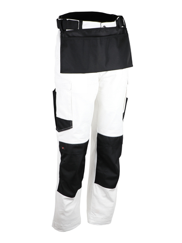 PANTALON BLANC COT/ELAST S-3XL