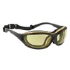 Lunettes MADLUX noir/jaune, jaune Anti-buée