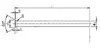 poinçon cylindrique tète conique WZ7075 /05,50 x 130