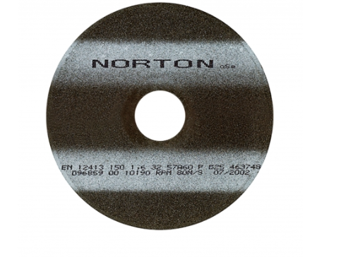 Meule de tronçonnage plate non renforcé