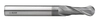 FRAISE MICROGRAIN -STD.N LONGUE 2Z HEMISPHERIQUE - 9426 - 02,00 mm - CROMAX