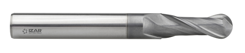 FRAISE MICROGRAIN IZAR-STD.N LONGUE 2Z HEMISPHERIQUE - 9426