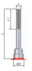 Prises rallonges monobloc exécution filetée 100-150mm bleu