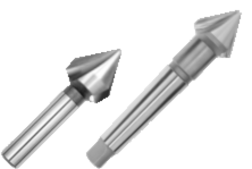 FRAISE CONIQUE A CHANFREINER 60° 3 DENTS
