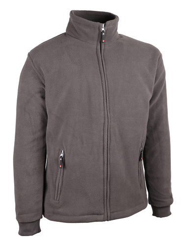 VESTE POLAIRE GRISE S-3XL