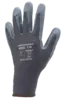 Gants polyamide gris, paume end nitrile gris T10