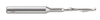 FRAISE HSS -STD.W LONGUE 1Z ALUMINIUM LONGUEUR-100 - 4417 - 5,00 mm (L=100)