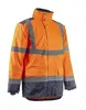 KAZAN Parka de pluie Orange HV Marine taille L