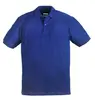 SAFARI Polo 220g/m2 100% coton, bleu, L manche courte