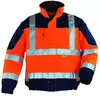 AIRPORT Blouson  hiviz  Orange/Marine, 3M, L classe 2