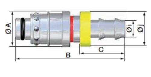 Raccord rapide pour thermorégulation