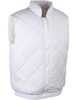 GILET POLY/COTON BLANC S A XXL