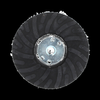 Plateau disque fibre ventilé Dia.125mm MOYEN