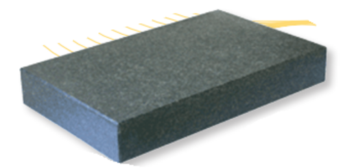 Marbre en granit noir DIN 876/0
