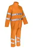 KAWA Ensemle de pluie Orange HV taille L