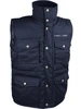 GILET MULTIPOCHES MARINE M-3XL