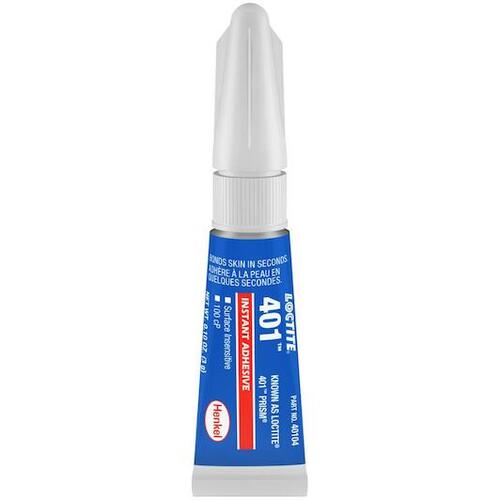 Colle Adhésif instané 401 tube 3g