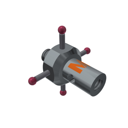 Stylet M2 rubis bille Ø 1,0 mm - 4 directions