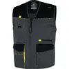 Gilet de travail D-MACH [Gris-Jaune TM]