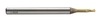 MICRO-FRAISE GRAIN UF 2Z HEMISPHERIQUE - 9475 - 00,30 mm l1=01,00 R=00,15 - SUA