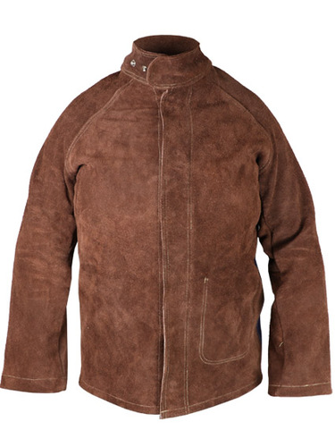 VESTE CUIR MARRON T01/03/05