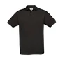Polo coton Safran Black