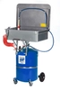 Fontaine de nettoyage pneumatique mobile sur cuve 60L