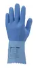 Gants latex sur jersey coton bleu adhérisé T09