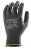 LOT 5 PRS GANT 1PUBB POLY NOIR ENDUIT PU NOIR PAUME ta *CAR*