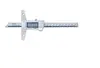 Jauge De Prof 150mm/inch Inch/Metric, 0-6&quot;/0-150mm