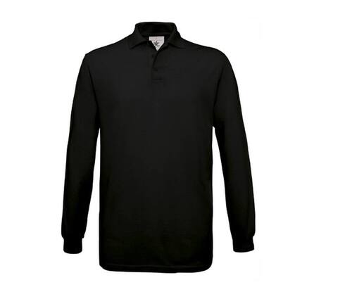 Polo coton 180 manche longue [TL]
