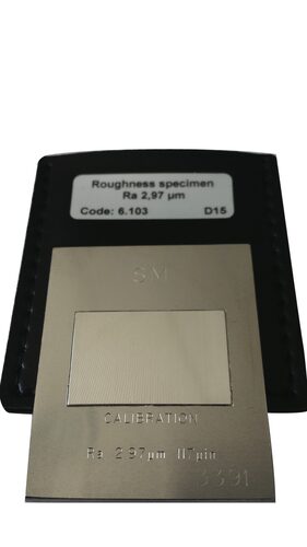 Etalon de rugosité Ra 2,97 / Rz 11,0 µm