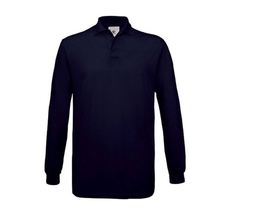 Polo coton 180 manche longue [TL]