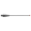 Bille rubis M2 Ø1 mm, tige en carbure de tungstène, L 27,5 mm, EWL 20,5 mm