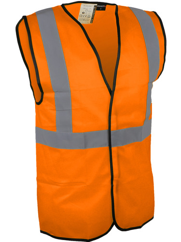 GILET HTE VISIB ORANGE,S A XXL