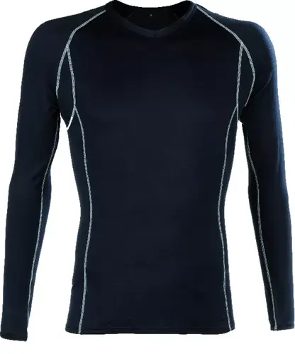 BODYWARMER T-shirt Long Sleeve Noir