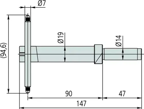 Palpeur à bille pour Colonne QM-Height