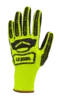 GANTS EUROCUT IMPACT 100 jaune CUT C nitrile noir + TPR T7