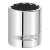 DOUILLE 1/4&quot; STANDARD 12 PANS 3/16
