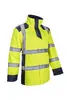 SOKOBIE Parka Jaune HV Marine taille L